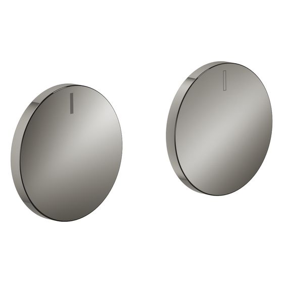 Dornbracht Griffeinsatz CYO warm und kalt Set, Dark Chrome
