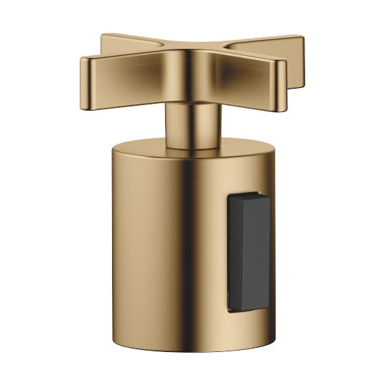 Dornbracht Mengenreguliergriff Vaia Dark Brass gebürstet PVD, 11432809-39