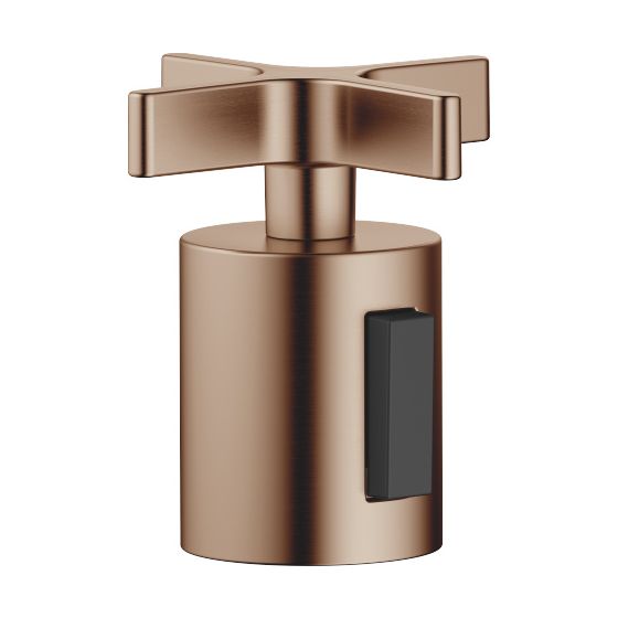 Dornbracht Mengenreguliergriff Vaia Bronze gebürstet PVD, 11432809-42
