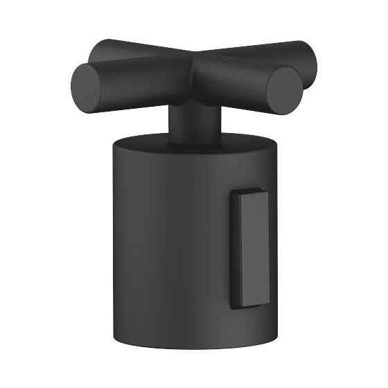 Dornbracht Mengenreguliergriff Tara, Schwarz matt, 11432892-33