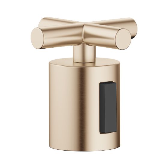 Dornbracht Mengenreguliergriff Tara, Champagne gebürstet 22kt Gold, 11432892-46