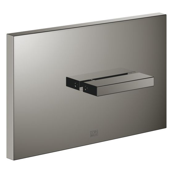 Dornbracht Abdeckplatte für Tece WC-UP-Spülkasten 150x240x15mm Zwei-Mengen-Technik, Dark Chrome, 12660979-19