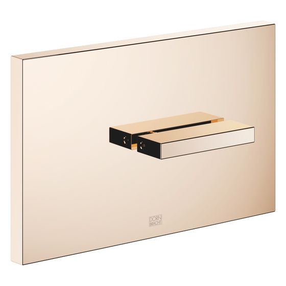 Dornbracht Abdeckplatte für Tece WC-UP-Spülkasten 150x240x15mm Zwei-Mengen-Technik, Light Gold, 12660979-26
