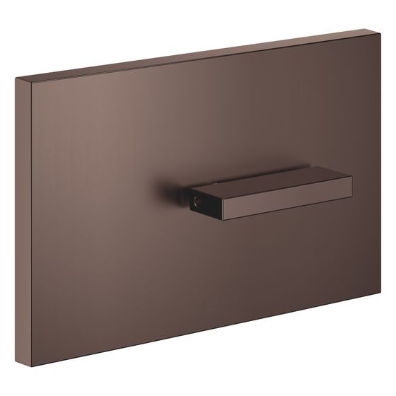 Dornbracht Abdeckplatte für Tece WC-UP-Spülkasten 150x240x15mm Zwei-Mengen-Technik, Dark Bronze gebürstet PVD, 12660979-43
