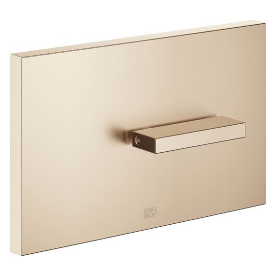 Dornbracht Abdeckplatte für Tece WC-UP-Spülkasten 150x240x15mm Zwei-Mengen-Technik, Champagne geb 22kt Gold, 12660979-46