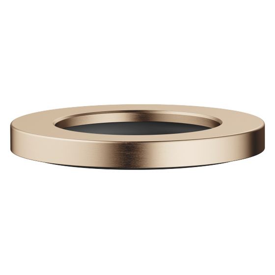 Dornbracht Rosette für Hahnlochabdeckung Durchmesser 52mm, Champagne gebürstet 22kt Gold