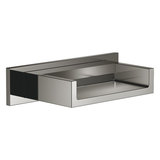 Dornbracht Schwallauslauf Water Fall für Wandmontage Ausladung 120mm, Dark Chrome