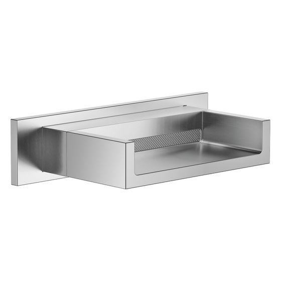 Dornbracht Schwallauslauf Water Fall für Wandmontage Ausladung 120mm, Chrom gebürstet