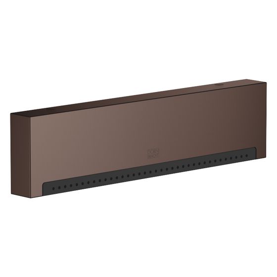 Dornbracht Schwallauslauf Water Fall mit Einzelstrahlen für Wandmontage Ausladung 22mm, Dark Bronze gebürstet PVD