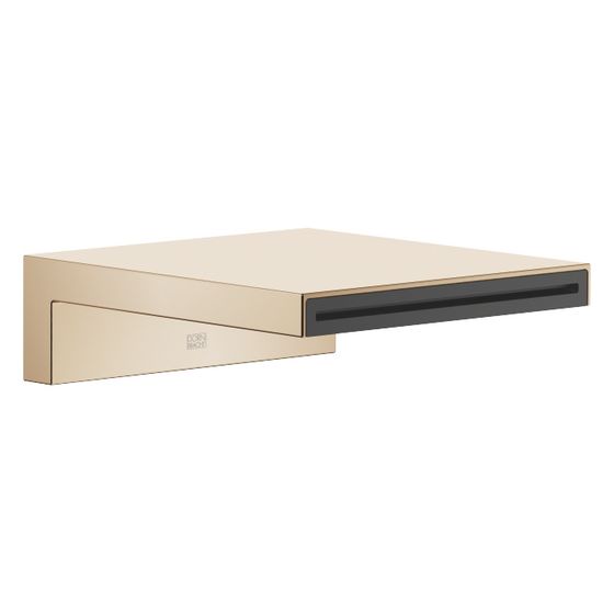 Dornbracht Wannen-Schwallauslauf Deque Wandmontage, 200mm Platte 180x60mm 26,5l/min Anschluss G 1/2