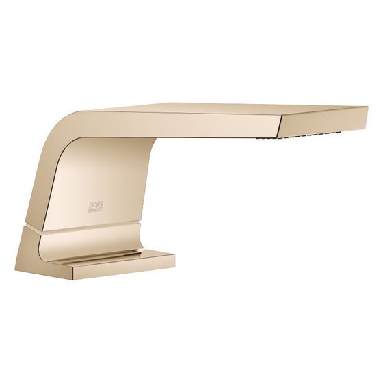 Dornbracht Wannenauslauf CL.1 ohne Umstellung für Standmontage Ausladung 200mm, Champagne 22kt Gold