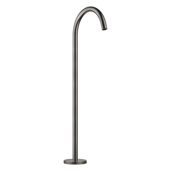 Dornbracht Wannenauslauf Meta für freistehende Montage, Ausladung 282mm, 28,6l/min, Dark Platinum gebürstet