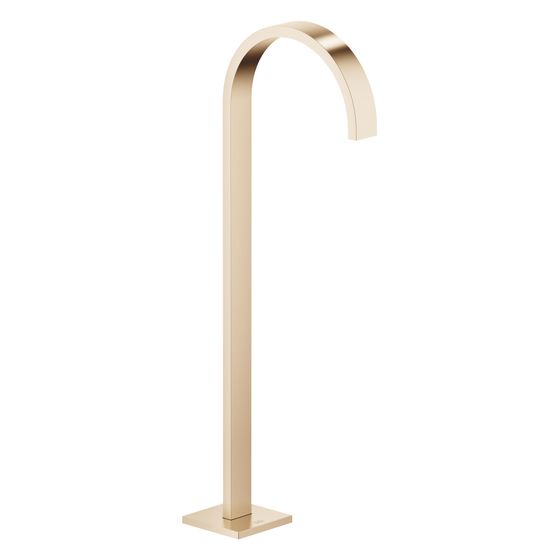 Dornbracht Wannenauslauf Mem, ohne Umstellung für freistehende Montage, 280mm, max. 47,8l/min, Champagne gebürstet 22kt Gold