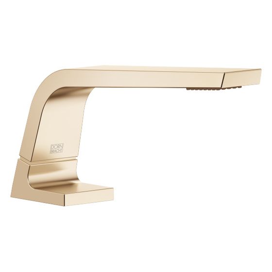 Dornbracht Waschtisch-Standauslauf CL.1 ohne Ablaufgarnitur Ausladung 160mm, Champagne gebürstet 22kt Gold