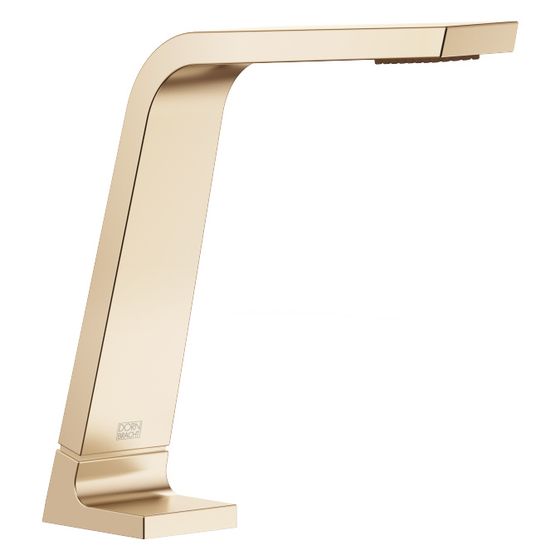 Dornbracht Waschtisch-Standauslauf CL.1 ohne Ablaufgarnitur H 204mm Ausladung 160mm, Champagne gebürstet 22kt Gold