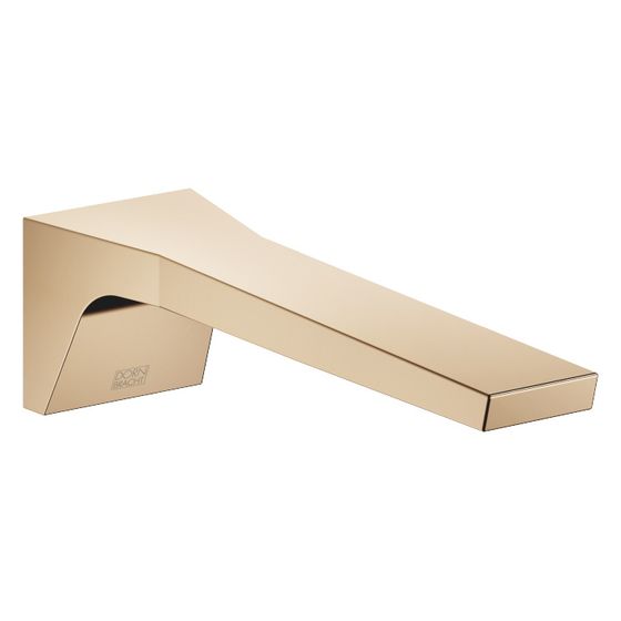 Dornbracht Waschtisch-Wandauslauf CL.1 ohne Ablaufgarnitur Ausladung 200mm, Champagne gebürstet 22kt Gold