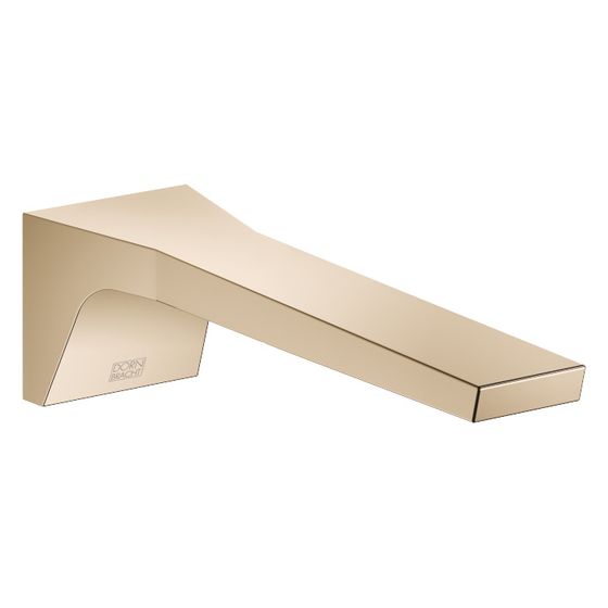 Dornbracht Waschtisch-Wandauslauf CL.1 ohne Ablaufgarnitur Ausladung 200mm, Champagne 22kt Gold