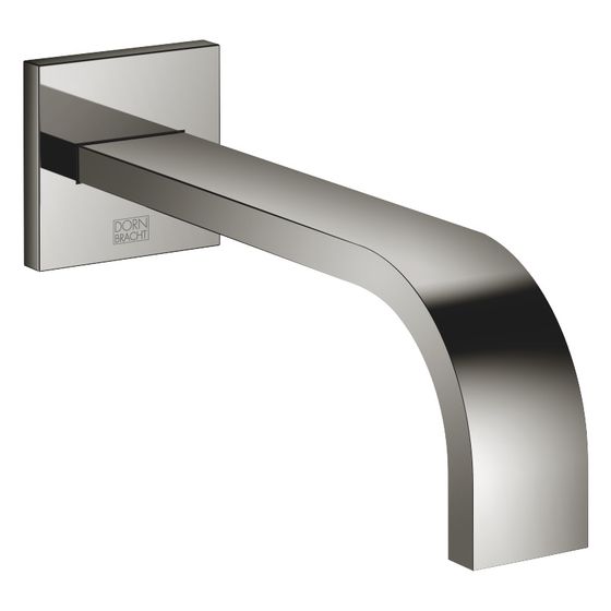 Dornbracht Waschtisch-Wandauslauf Mem, starrer Auslauf, Ausladung 200mm, max. 5,7l/min, Dark Chrome