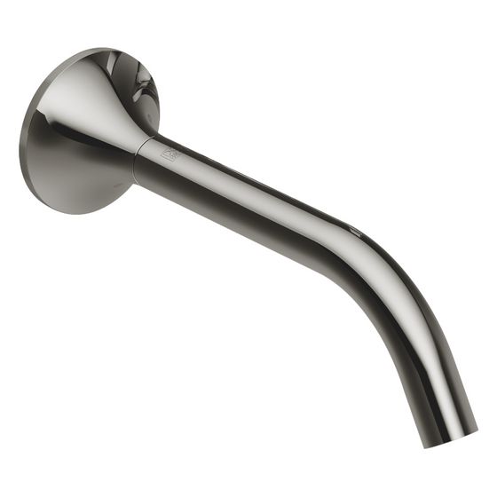 Dornbracht Waschtisch-Wandauslauf Vaia ohne Ablaufgarnitur Ausladung 190mm, Dark Chrome, 13800809-19