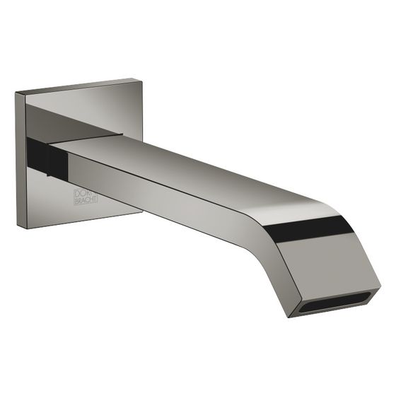 Dornbracht Wannenauslauf IMO für Wandm. Ausladung 200mm, 25,1l/min, Dark Chrome