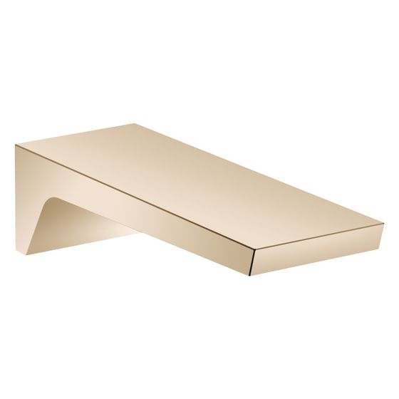 Dornbracht Wannenauslauf CL.1 für Wandm. Ausladung 205mm, Champagne 22kt Gold