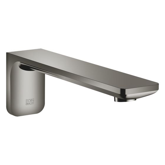 Dornbracht Wannenauslauf Lissé für Wandmontage 210mm, 21,5l/min, Dark Chrome