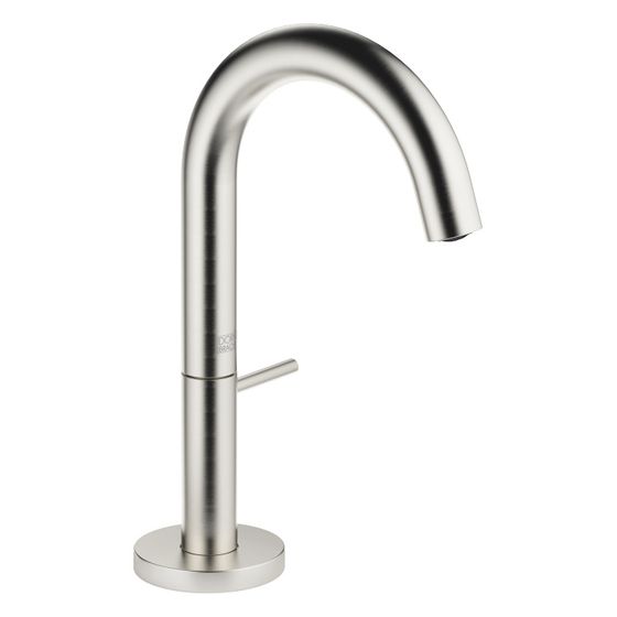 Dornbracht Standventil Meta, Kaltwasser, starrer Auslauf, Ausladung 123mm, max. 5,7l/min, Platin gebürstet