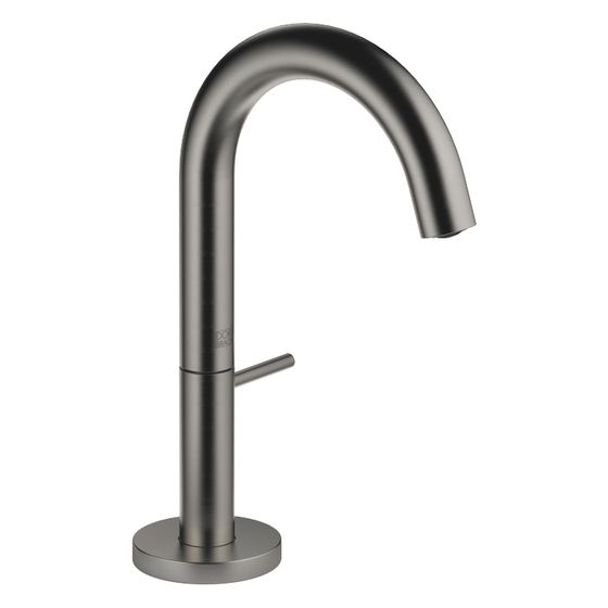 Dornbracht Standventil Meta, Kaltwasser, starrer Auslauf, Ausladung 123mm, max. 5,7l/min, Dark Platinum gebürstet