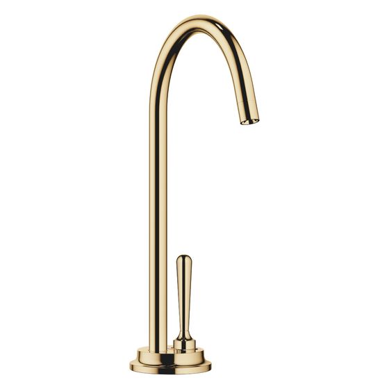 Dornbracht Kaltwasserspender Vaia schwenkbar Ausladung 150mm, Messing 23kt Gold, 17872809-09