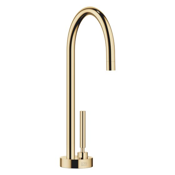 Dornbracht Kaltwasser-Armatur Tara, Ausladung 146mm, max. 3,8l/min, Messing 23kt Gold