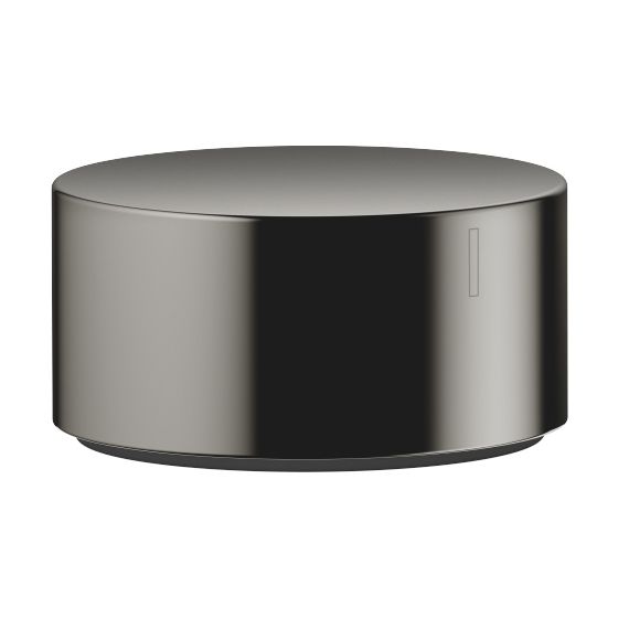 Dornbracht Seitenventil Deque rechtsschließend kalt ohne Rosette Bohrung 32mm Griff 60mm, Dark Chrome