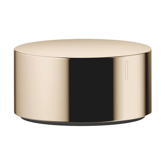 Dornbracht Seitenventil Deque rechtsschließend kalt ohne Rosette Bohrung 32mm Griff 60mm, Champagne 22kt Gold