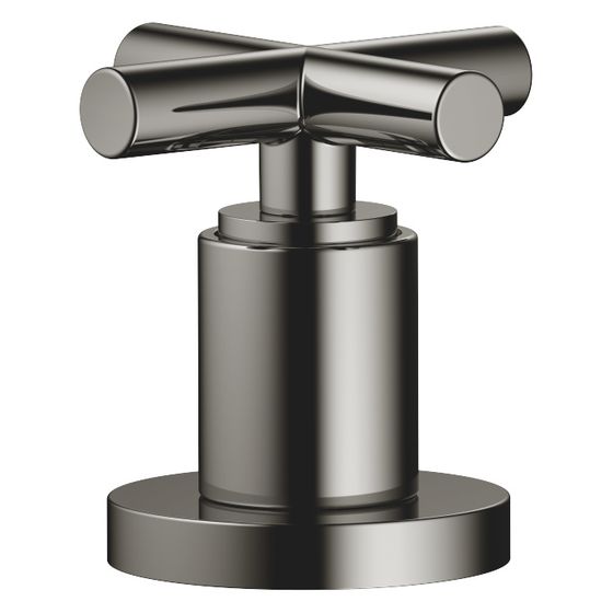 Dornbracht Seitenventil Tara, rechtsschließend, Bohrung 32mm, Dark Chrome, 20000892-19