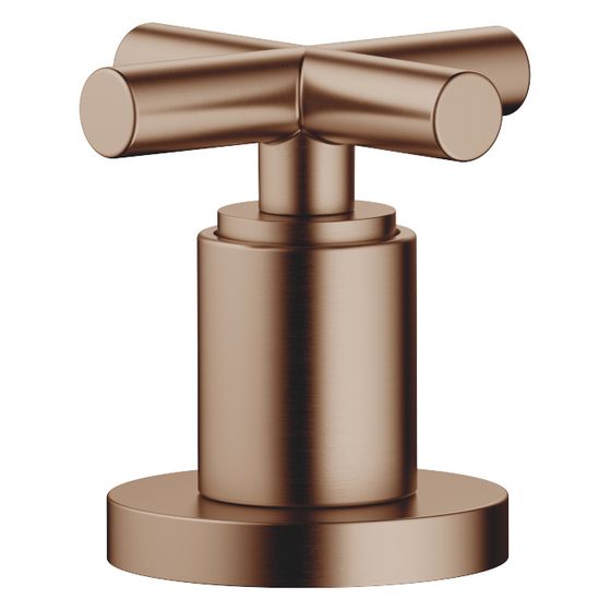 Dornbracht Seitenventil Tara, rechtsschließend, Bohrung 32mm, Bronze gebürstet, 20000892-42