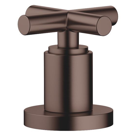 Dornbracht Seitenventil Tara, rechtsschließend, Bohrung 32mm, Dark Bronze gebürstet, 20000892-43