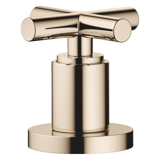 Dornbracht Seitenventil Tara, rechtsschließend, Bohrung 32mm, Champagne 22kt Gold, 20000892-47