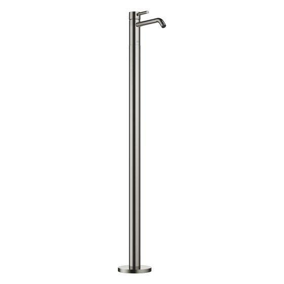 Dornbracht Waschtisch-Einhandbatterie Meta mit Standrohr, Ausladung 196mm, starr, 5,7l/min, Dark Chrome