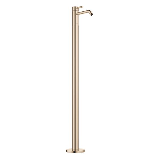 Dornbracht Waschtisch-Einhandbatterie Meta mit Standrohr, Ausladung 196mm, starr, 5,7l/min, Light Gold