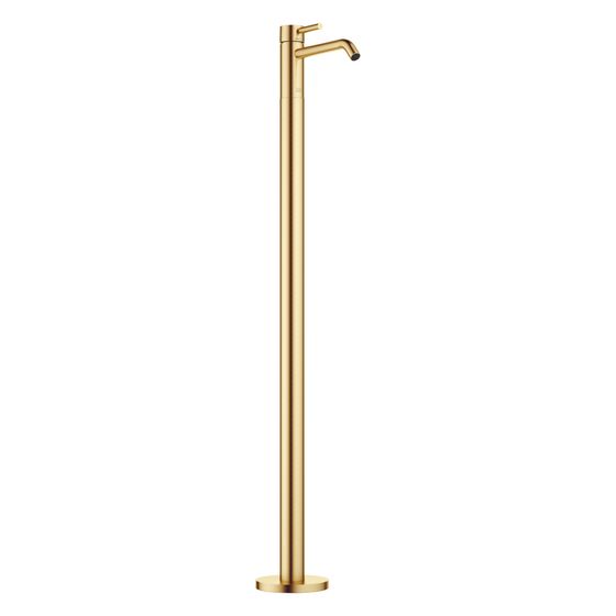 Dornbracht Waschtisch-Einhandbatterie Meta mit Standrohr, Ausladung 196mm, starr, 5,7l/min, Gold gebürstet