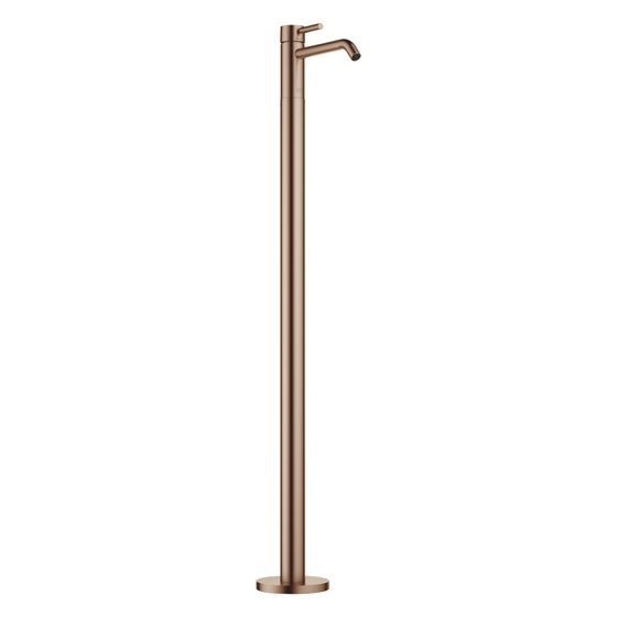 Dornbracht Waschtisch-Einhandbatterie Meta mit Standrohr, Ausladung 196mm, starr, 5,7l/min, Bronze gebürstet