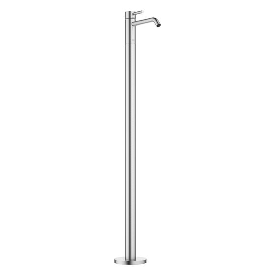 Dornbracht Waschtisch-Einhandbatterie Meta mit Standrohr, Ausladung 196mm, starr, 5,7l/min, Chrom gebürstet
