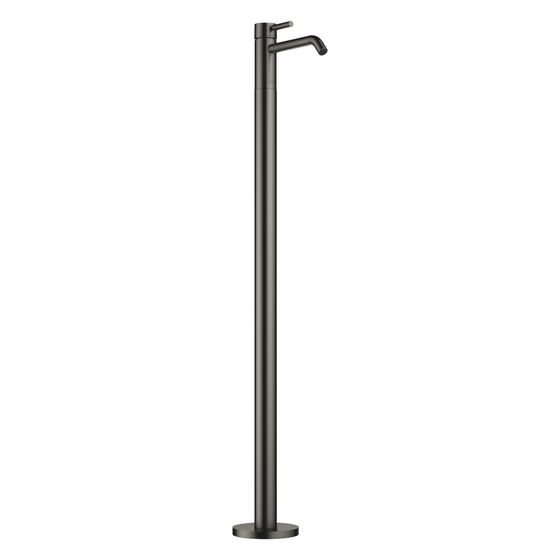 Dornbracht Waschtisch-Einhandbatterie Meta mit Standrohr, Ausladung 196mm, starr, 5,7l/min, Dark Platinum gebürstet