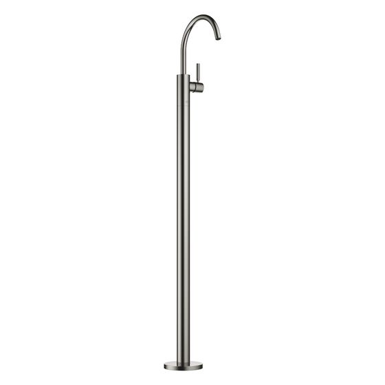 Dornbracht Waschtisch-Einhandbatterie Meta mit Standrohr, Ausladung 202mm, schwenkbar, 5,7l/min, Dark Chrome
