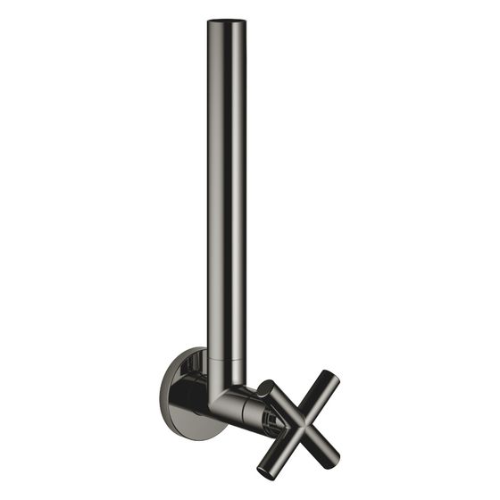 Dornbracht Eckventil Tara, Rosette 55mm, Schlauchabdeckung 200mm, Dark Chrome