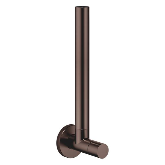 Dornbracht Eckventil rund Rosette Durchmesser 55mm Schlauchabdeckung 200mm, Dark Bronze gebürstet PVD, 22901979-43