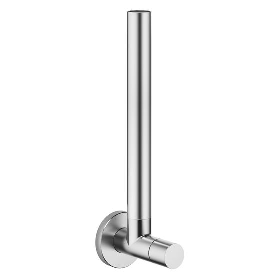 Dornbracht Eckventil rund Rosette Durchmesser 55mm Schlauchabdeckung 200mm, Chrom gebürstet, 22901979-93