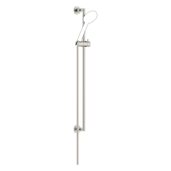 Dornbracht Duschgarnitur Tara, Stichmaß 800mm, 1750mm Schlauch, Platin
