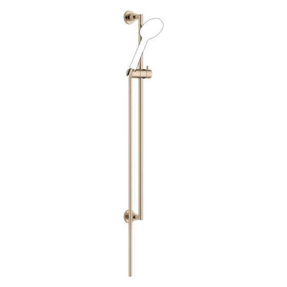 Dornbracht Duschgarnitur Tara, Stichmaß 800mm, 1750mm Schlauch, Champagne 22kt Gold