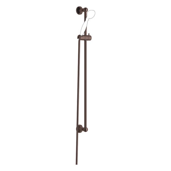 Dornbracht Duschgarnitur Madison ohne Handbrause Stichmaß 850mm, Dark Bronze gebürstet PVD