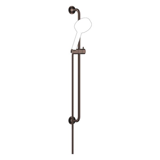 Dornbracht Duschgarnitur Vaia ohne Handbrause Stichmaß 800mm, Dark Bronze gebürstet PVD